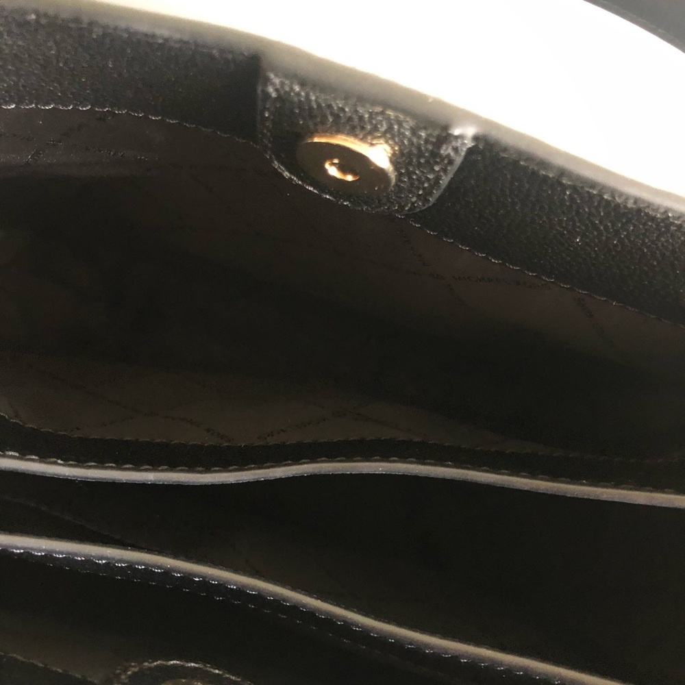 Michael Kors Black Leather Purse - Picture 11 of 13